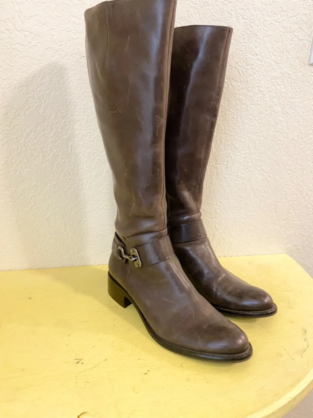Via Spiga Brown Women’s Size 7 1/2 Knee High Boots